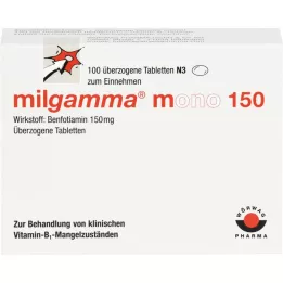 MILGAMMA mono 150 kaplamalı tablet, 100 adet