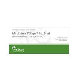 MILCHSÄURE Pflüger Enjeksiyon Çözeltisi 5 ml, 50 adet