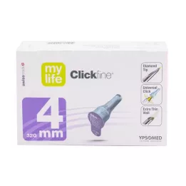 MYLIFE Clickfine kalem iğneleri 4 mm, 100 adet