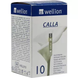 WELLION CALLA Kan şekeri test şeritleri, 10 adet