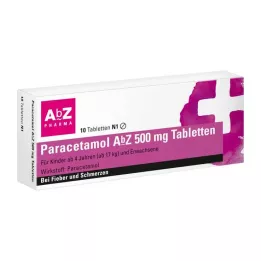 PARACETAMOL AbZ 500 mg tablet, 10 adet