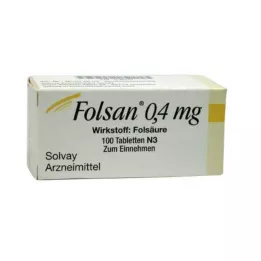 FOLSAN 0,4 mg tabletler, 100 adet