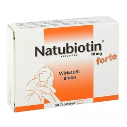 NATUBIOTIN 10 mg forte tablet, 50 adet