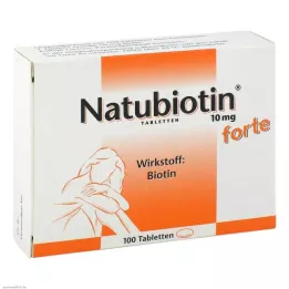 NATUBIOTIN 10 mg forte tabletler, 100 adet