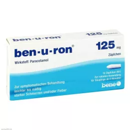 BEN-U-RON 125 mg fitil, 10 adet