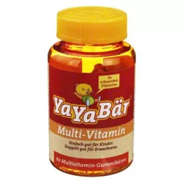 YAYABÄR Çocuk Vitaminleri Meyveli Sakızlar, 60 adet