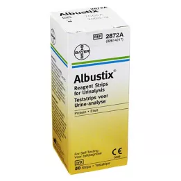 ALBUSTIX Test şeritleri, 50 adet