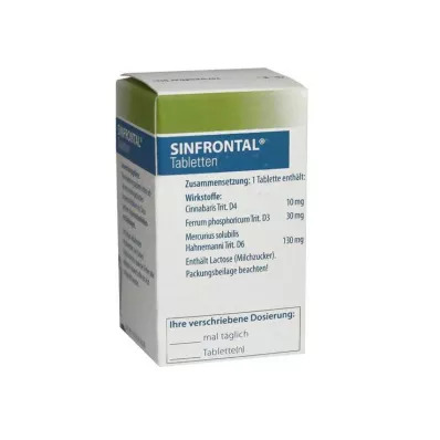 SINFRONTAL Tabletler, 100 adet SINFRONTAL Tabletler, 100 adet