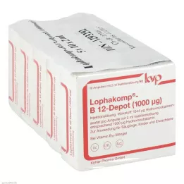 LOPHAKOMP B 12 Depo 1000 μg enjeksiyon solüsyonu, 50X2 ml