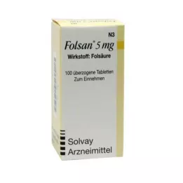 FOLSAN 5 mg tabletler, 100 adet