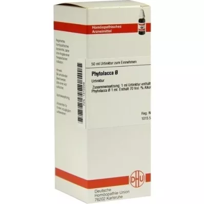 PHYTOLACCA Ana tentür, 50 ml PHYTOLACCA Ana tentür, 50 ml