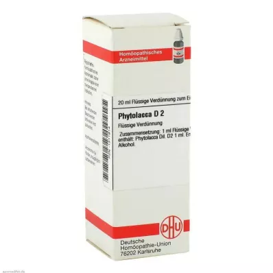 PHYTOLACCA D 2 Seyreltme, 20 ml