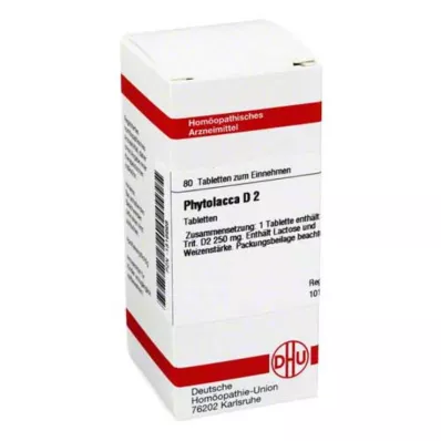 PHYTOLACCA D 2 tablet, 80 adet