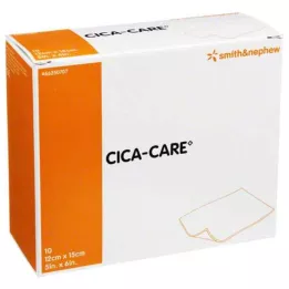 CICA CARE 12x15 cm ince silikon jel plaka yara izi tedavisi için, 10 adet