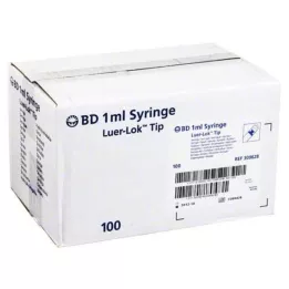 BD PLASTIPAK Spr.1 ml Luer Lok 3 parçalı, 100X1 ml