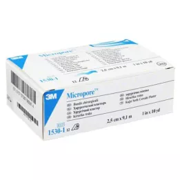 MICROPORE Polar paket 2,5 cmx9,1 m beyaz 1530-1, 12 adet