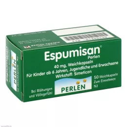 ESPUMISAN Perlen yumuşak kapsüller, 50 adet