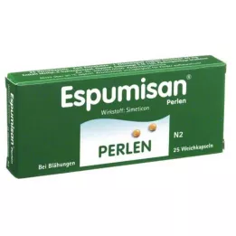 ESPUMISAN Perlen yumuşak kapsüller, 25 adet