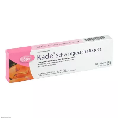 KADE Gebelik testi, 1 adet