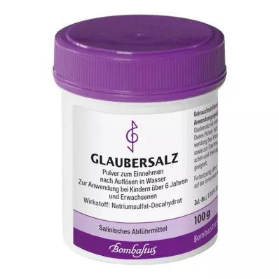GLAUBERSALZ Sodyum sülfat tozu, 100 g