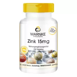 ZINK 15 mg tabletler, 250 adet