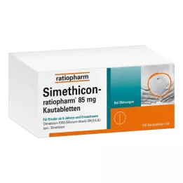 SIMETHICON-ratiopharm 85 mg çiğneme tabletleri, 100 adet