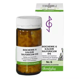 BIOCHEMIE 6 Kalium sulfuricum D 6 tablet, 200 adet