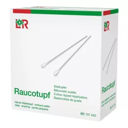 RAUCOTUPF Küçük pamuklu çubuk, 100 adet