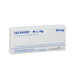 ISCADOR M c.Hg 20 mg enjeksiyonluk çözelti, 7X1 ml