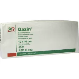 GAZIN Gazlı bez komp. 10x10 cm steril olmayan 32 katlı operasyon, 50 adet