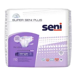 SUPER SENI Artı idrar kaçırma pantolonu gece f.E.Gr.3 L, 10 adet