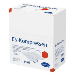 ES-KOMPRESSEN steril 10x10 cm 8 katlı, 25X2 adet