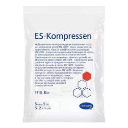 ES-KOMPRESSEN steril 5x5 cm 8 yönlü, 5X2 adet