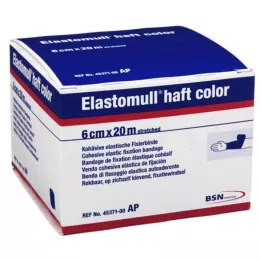 ELASTOMULL sap rengi 6 cmx20 m sabitleme bandı mavi, 1 adet