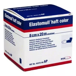 ELASTOMULL sap rengi 8 cmx20 m sabitleme bandı mavi, 1 adet