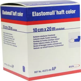 ELASTOMULL sap rengi 10 cmx20 m sabitleme bandı mavi, 1 adet