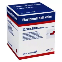 ELASTOMULL sap rengi 10 cmx20 m sabitleyici kırmızı, 1 adet
