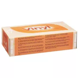 VINYL Eldiven pudrasız orta, 100 adet