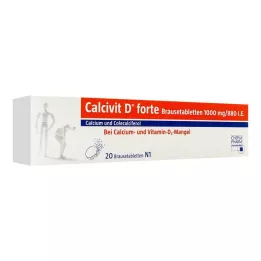 CALCIVIT D forte efervesan tablet, 20 adet