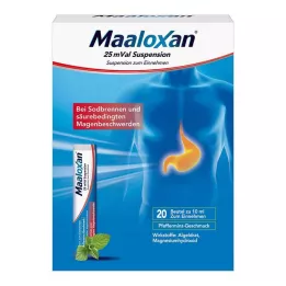 MAALOXAN 25 mVal süspansiyon, 20X10 ml