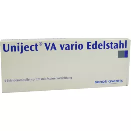 UNIJECT VA Vario Paslanmaz Çelik Şırınga, 1 ST