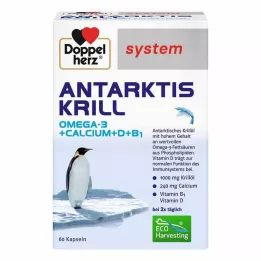 DOPPELHERZ Antarktika Krill sistemi kapsülleri, 60 adet
