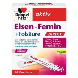 DOPPELHERZ Demir-Femin DIRECT Peletler, 20 adet