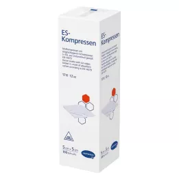 ES-KOMPRESSEN steril olmayan 5x5 cm 12li, 100 adet