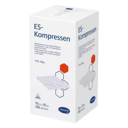 ES-KOMPRESSEN steril olmayan 10x10 cm 16 yollu, 100 adet