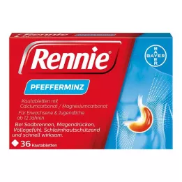 RENNIE Çiğnenebilir tabletler, 36 adet