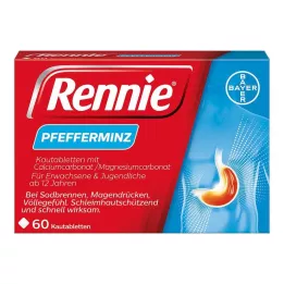 RENNIE Çiğnenebilir tabletler, 60 adet