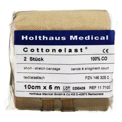 KURZZUGBINDE Cottonelast 10 cmx5 m, 2 adet KURZZUGBINDE Cottonelast 10 cmx5 m, 2 adet