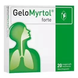 GELOMYRTOL forte gastro-dirençli yumuşak kapsüller, 20 adet