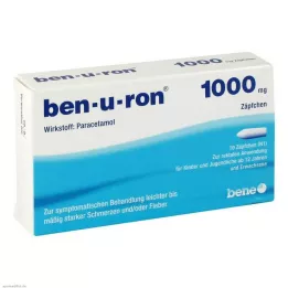 BEN-U-RON 1.000 mg fitil, 10 adet